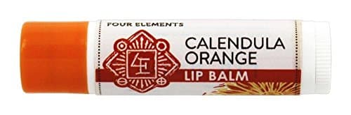 Four Elements Herbals - Lip Balm Calendula Orange - 0.15 oz.