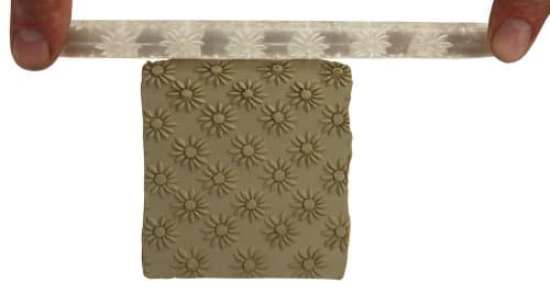 Sunflower - Textured Patterned Acrylic Rolling Pin