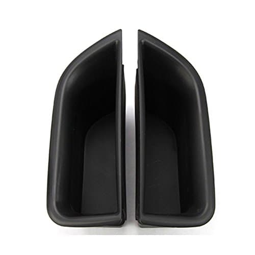 Car-styling Front Door Storage Box Handle Container Holder Tray Car Organizer Accessories and Parts(Black)