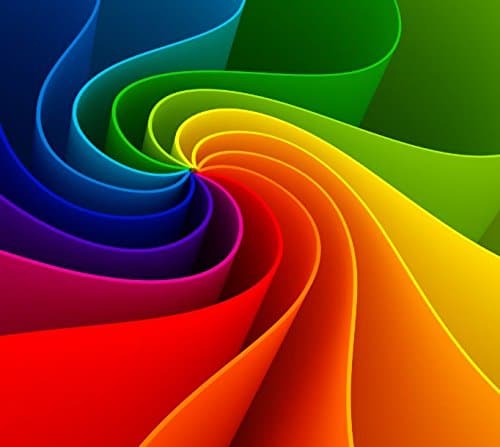 Multi Mouse Pad (color design) soft microfiber material, non slip cleaner function, 11.6 x 9.7 inches, portable, very thin, light (Colors)