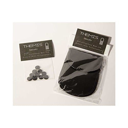 Set GSM / LTE / NFC / RFID Blocking Case (13.5 cm x 9 cm) and Kamkover by Themis Security