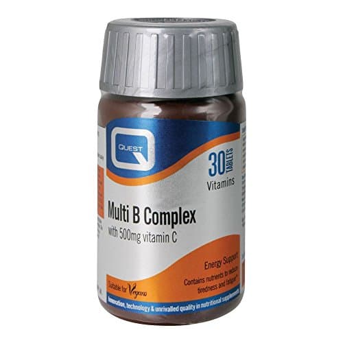 (3 PACK) - Quest Multi B Complex &amp; Vitamin C 500Mg Tablets | 60s | 3 PACK - SUPER SAVER - SAVE MONEY