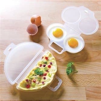 Microwave Egg Poacher &amp; Omelette Maker