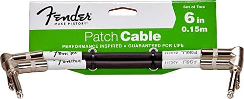 Fender Performance Series 6'' Patch Cables (2 Pack)