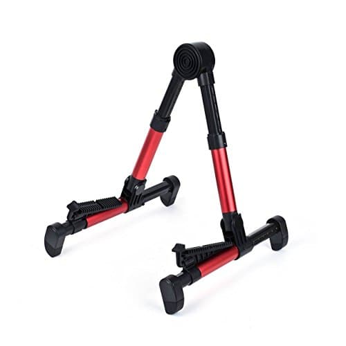 dingchen Robust Stand A-Frame Folding Vertical Folding Stand for Musical Instrument Stringed Instruments Portable Travel Lightweight Adjustable Brackets