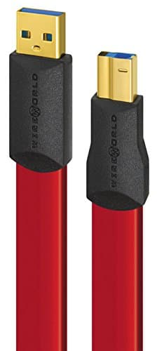 Wireworld Starlight SuperSpeed USB3 A to B Cable, 2.0m - High performance audio USB cable