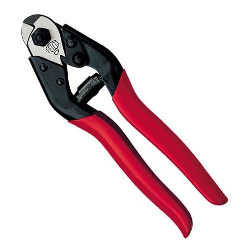 Precise Engineered Felco Wire Cutter Cuts Up to 7mm Cable or 2.5mm Wire [Pack of 1] - w/3yr Rescu3® Warranty