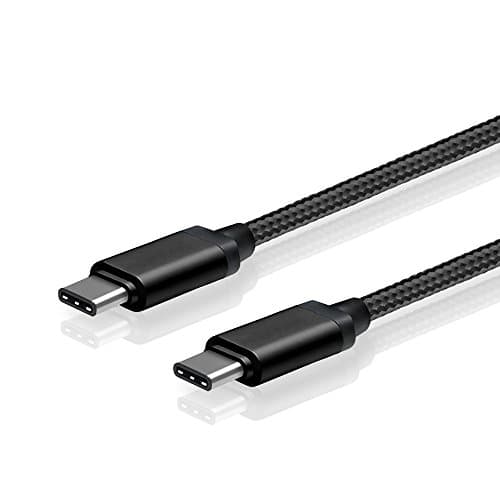 Jiexun USB Type C-C Cable,USB-C to USB-C Cable C to C Charge &amp; Sync Charger for New MacBook, Google ChromeBook Pixel, Nintendo, Nexus 5X, Nexus 6P and more(white)