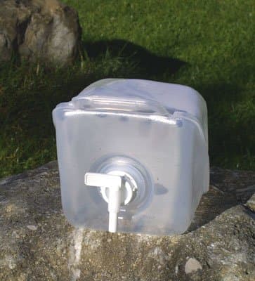 Foldable water carrier 'Politainer'