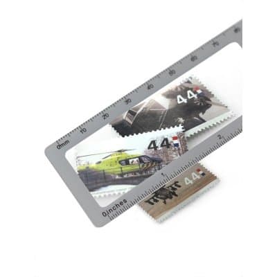 Bookmark Ruler with Magnifier