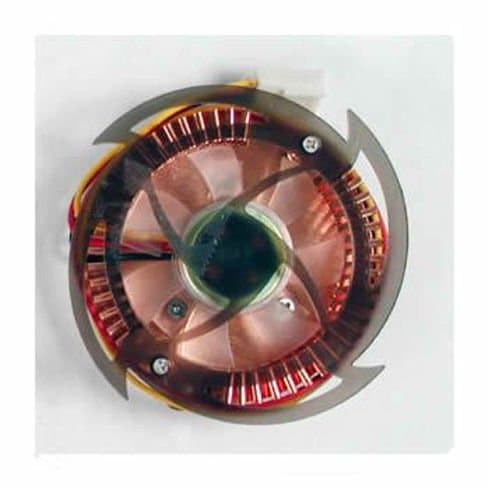 EVERCOOL VC-Rf CYCLONE VGA Cooler Copper Nvidia GeForce FX MX ATI Radeon HD 2400 X300 54.8 MM Hole Spacing 79.7 MM maximum compatibility