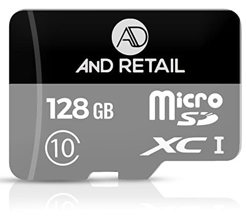 Upgraded 128GB Class 10 Micro SD Memory Card for Samsung Galaxy S7 S6 S5 S4 S3 Note Mini Tablet - AnD Retail