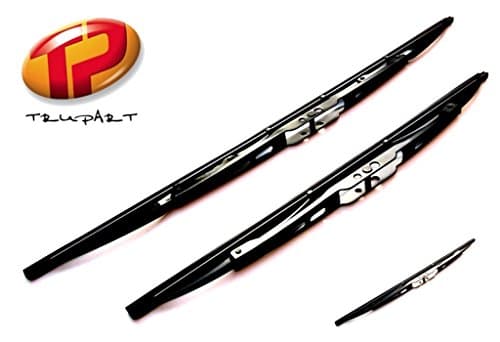 Front &amp; Rear Windscreen Window Wiper Blade Set (2013 onwards) TV55/TV40/TV28