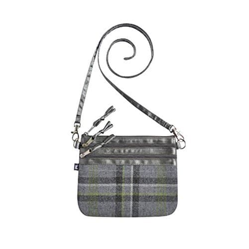 Storm Grey Tweed Pouch Bag