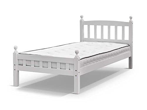 Snuggle Beds Daisy Wooden Painted White Solid Pine 3FT Single Kids Bed Frame