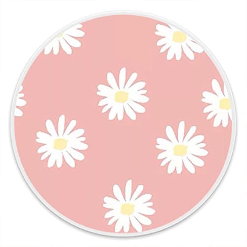 iPhone Stand Case Pop Phone Stand Grip Holder Socket Multifunction Expanding Mount Stent for all Android Cell Phone, iPhone, iPad and Tablets - Sun Beautiful Flwer White