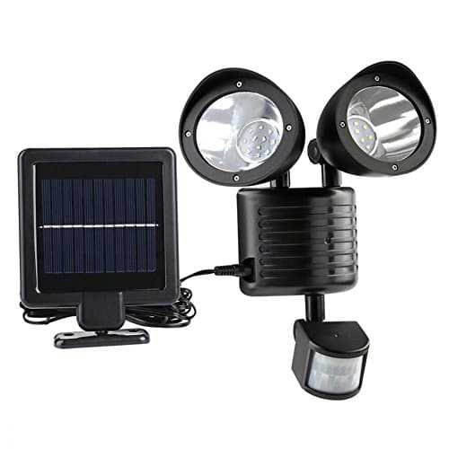 BIYAYV 22 LED Solar Lamp Solar Light PIR Motion Sensor High Power Outdoor Waterproof Street Light Security Lighting Solar Wall Lamp
