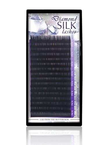 Diamond Silk Lashes Curl D - Individual Eyelash Extensions