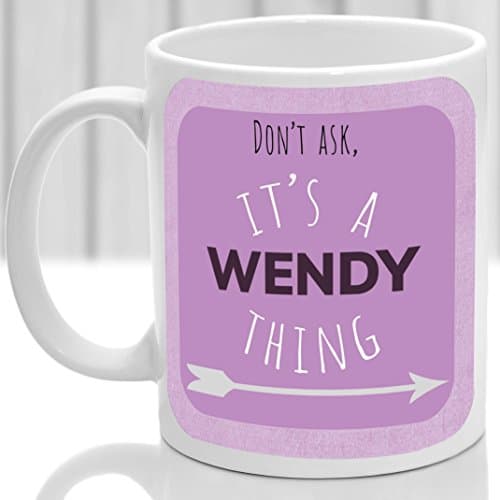 Wendy's Mug, It's a Wendy Thing, (Pink)