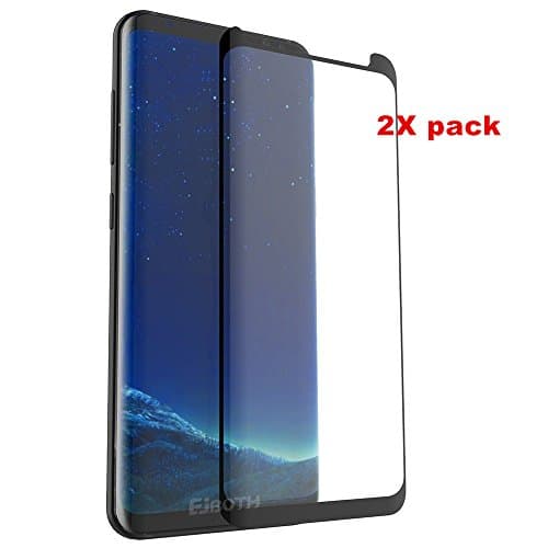 2 x Samsung Galaxy S8 Screen Protectors, EJBOTH Premium 3D [Case Friendly] Tempered Glass Protective Film for Samsung S8, Oil-proof Anti-fingerprint High Definition Ultra-resistant with hardness 9H. [2 PACK]