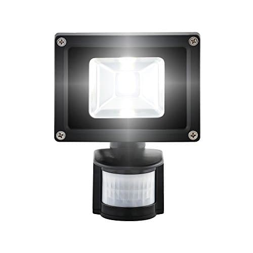 Super Bright Solar Security Light - Waterproof and Comes with Built-in PIR Motion and Night Sensor - Solar Lighting for Outdoor, Garden, Shed, Garage by SPV Lights (Free 2 Year Warranty)