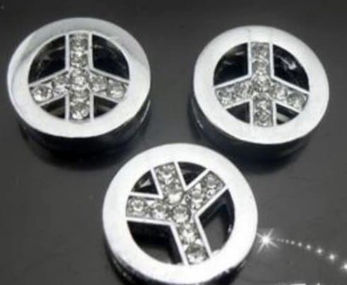 Pattern for Name Collar – Peace – suitable for 8 mm Tape Width