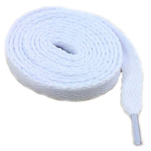 9mm Flat Shoe Laces 110cm Length Replacement Trainer Boot Sneaker - FREE UK POSTAGE