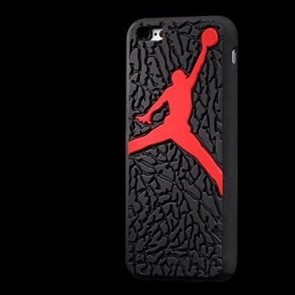 AIR JORDAN Soft Silicon Sole Case for Apple iPhone 6 (Design 6)