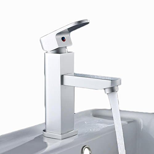 Space Aluminum Single Handle Single Hole Basin Faucet
