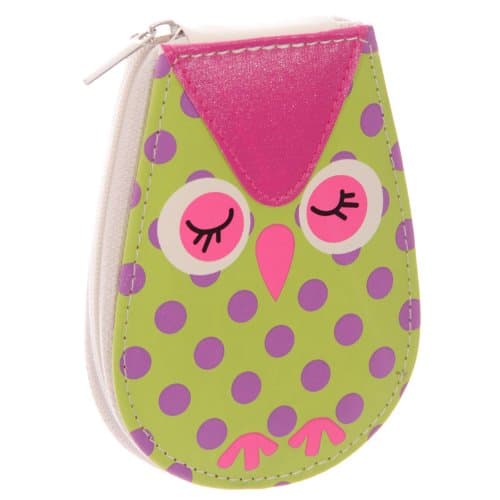 Cute Polka Dot Owl Manicure Set