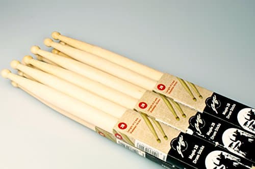 Maple 2B, 12 pairs of drumsticks