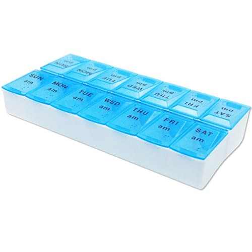 Pill Organiser Am-Pm Weekly Push