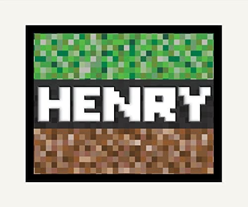 Personalised Name Print 10x8 - Game Theme