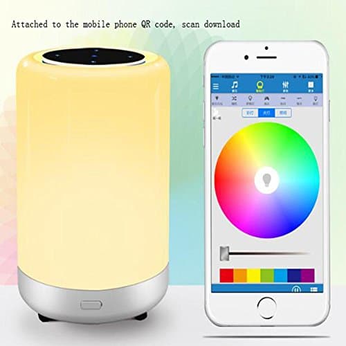 ZT Bluetooth Speaker Desk Lamp Audio Subwoofer Multi-Function Outdoor Portable Bluetooth Speaker Light , silver gray