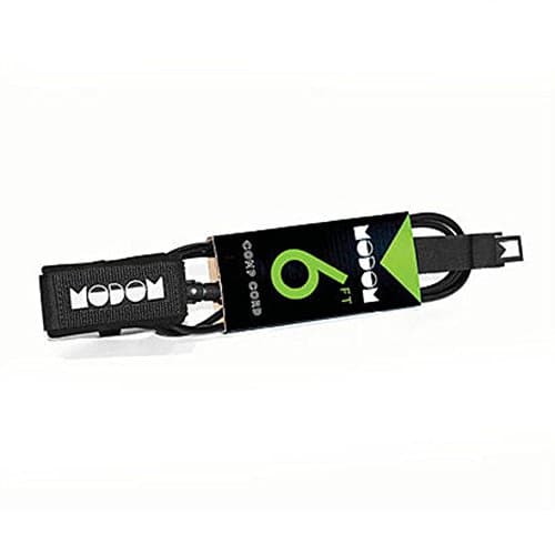 Modom Unisex Comp 5mm Surfboard Leash / Blackness / 6'