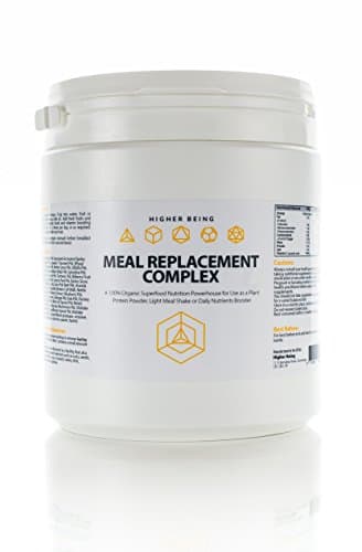Meal Replacement Complex | 100% Organic Nutrient Dense Superfood Combination | Complete Plant-Based Formula | 300g | UK Manufactured to GMP Standards for Higher Being