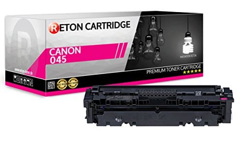 Original Reton/25% More Coverage/Compatible With Canon 045 m Magenta Toner for Canon I-Sensys LBP611CN, Canon i-SENSYS LBP61 3CDW, Canon i-SENSYS MF631CN, Canon i-SENSYS MF63 3CDW, MF635CX