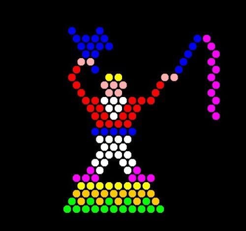 Lite Brite Refill: Circus (15 SQUARE SHEETS) - NOT for New Magic Screen
