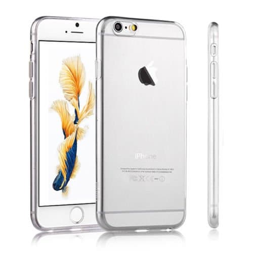 iPhone 6 Plus &amp; 6s Plus Silicone Gel Case Case - Transparent Clear Soft Gel TPU Silicone Case Cover for Your iPhone 6 Plus &amp; 6s Plus - Transparent Gel Case iPhone 6 Plus &amp; 6s Plus by HASHTAG DESIGN®