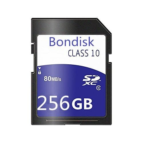 BonDisk Extreme SDHC Flash Memory Card For HD Game &amp;Trail Hunting Cameras (256GB)