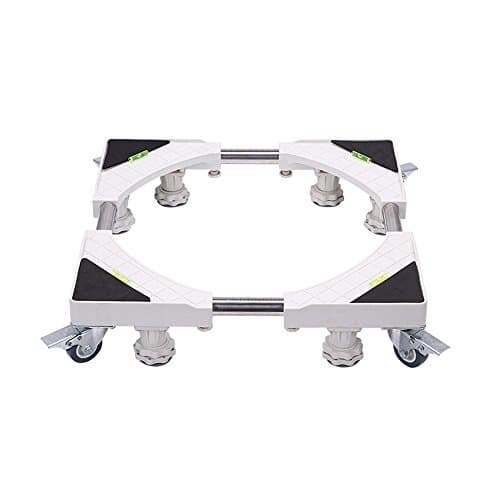 YUMU Universal Multi-functional Adjustable Base with Casters Appliance Wheels Appliance Trolley for Washing Machine/Refrigerator/Dryer/Cabinet 1070