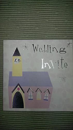 Wedding Invitation - 6 Cards &amp; Envelopes