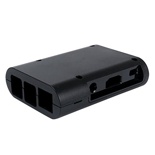 FAVOLCANO Official Desktop Black Protective Enclosure Case Box For Computer Raspberry Pi 3 2 Model B+