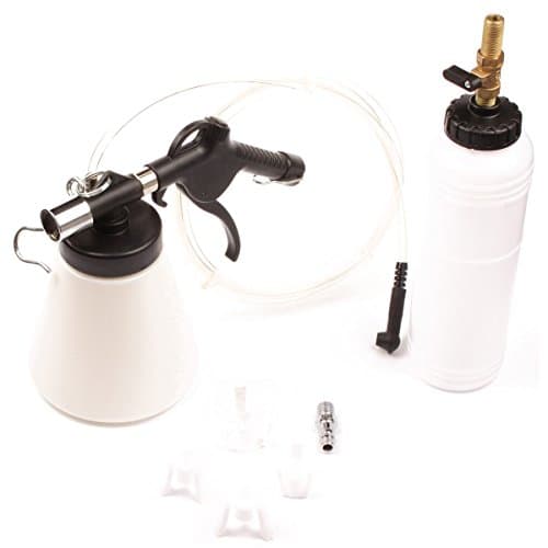 Qbace Central Pneumatic Brake Fluid Fluid Bleeder Tool Kit Master Cylinder Ad...