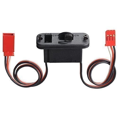 Switch cable One Off-switches with Charging socket Futaba Connector partCore for diecast models Accessories Spare Part # 150116
