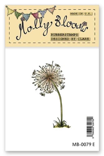 Molly Blooms Rubber Stamp - Dandelion Clock Small