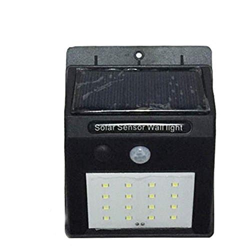 YMXJB Solar Powerd Wireless 16 LED Security Motion Sensor Light, Outdoor Wall / Garden, Detroit, Outside Wall (2 pack)