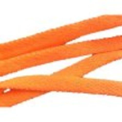 NEON ORANGE FLUORESCENT SHOE LACES