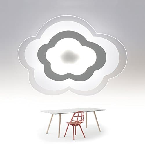 YOLANDON LED Children Creative Clouds Ceiling light Night light Eye Protection Children room lighting L43*W32*H4(cm)
