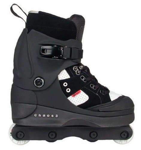 Anarchy Chaos 3 Aggressive Skates - Black - Size UK8